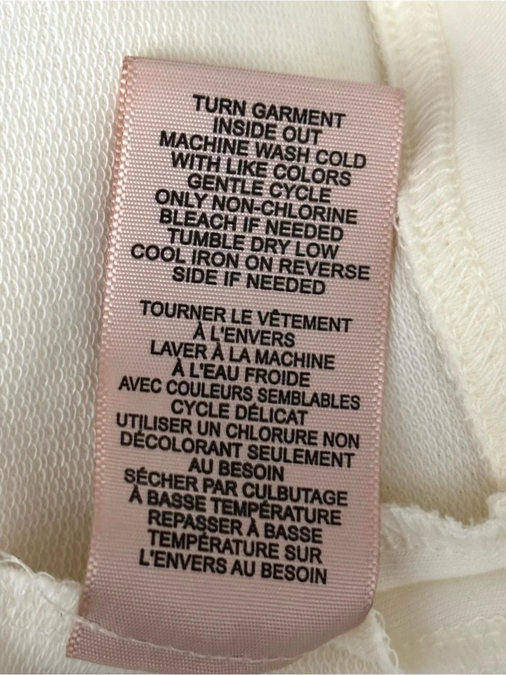 PHILOSOPHY PLUSH CHENILLE LETTERING SWEATSHIRT 2X CREAM BEACHY CRUISE RESORT $68